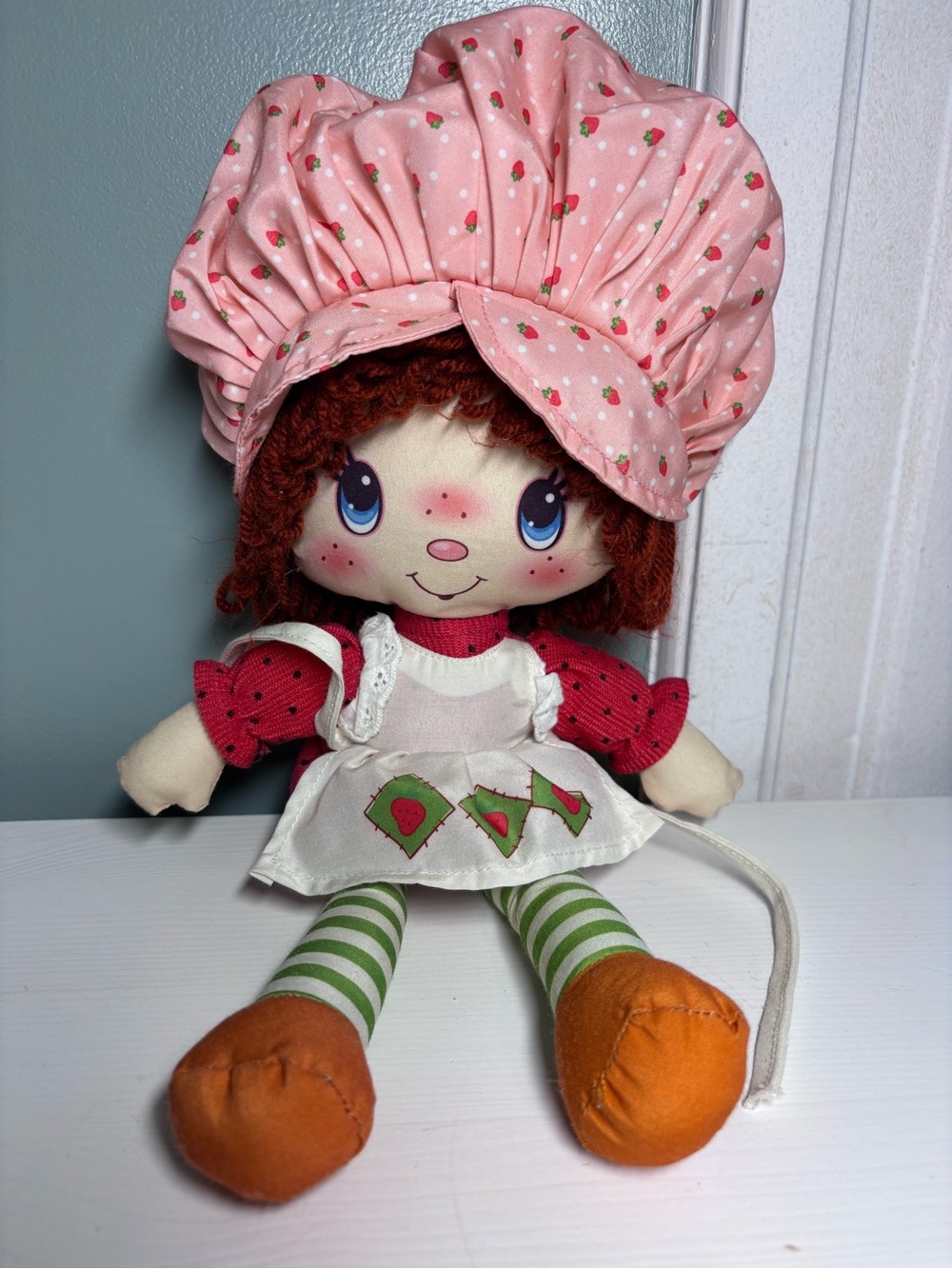 Strawberry Shortcake Anniversary Special Rag Doll Plush Stuffed Toy 2016 15”